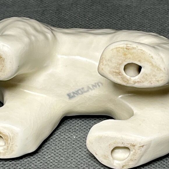 Antique Polar Bear Shaw and Copestake (SylvaC) Pottery Figurine-Pre 1920 - Picture 8 of 10